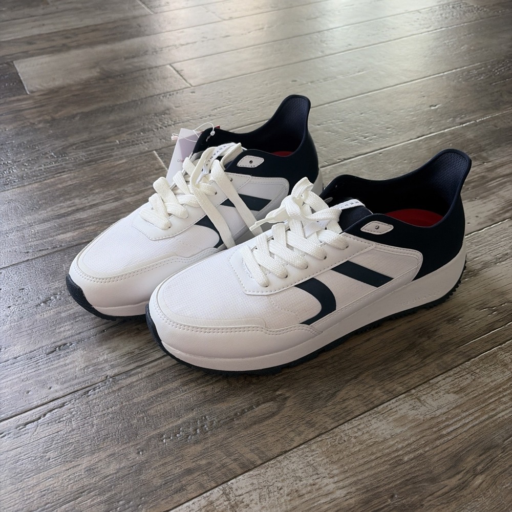 Redvanly Challenger Spikeless Golf Shoe Mens Size 11 Sneaker White &Navy S2504